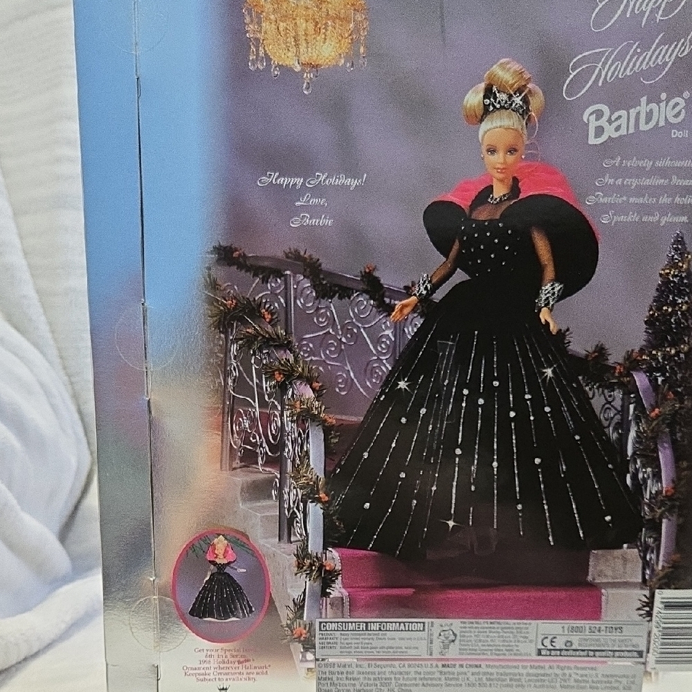 Vintage NIB- 1998 Holiday Barbie, Misprint Edition - Picture 6 of 12
